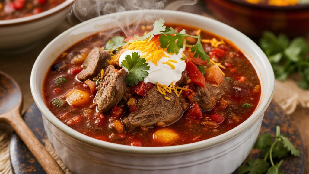 elk chili recipe