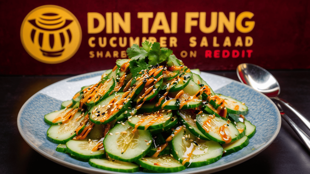 Din Tai Fung cucumber salad recipe