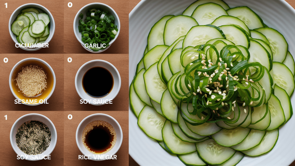 Din Tai Fung cucumber salad recipe