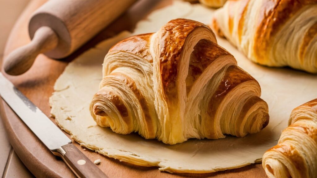 croissant dough vs puff pastry