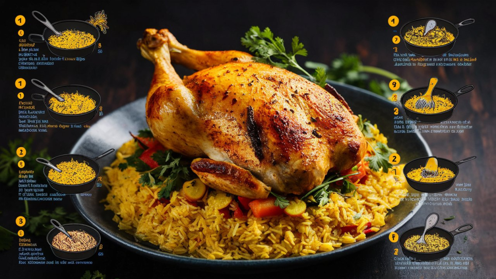 chicken and yellow rice Recipe